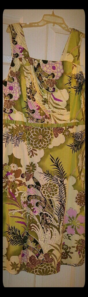 Floral print dress